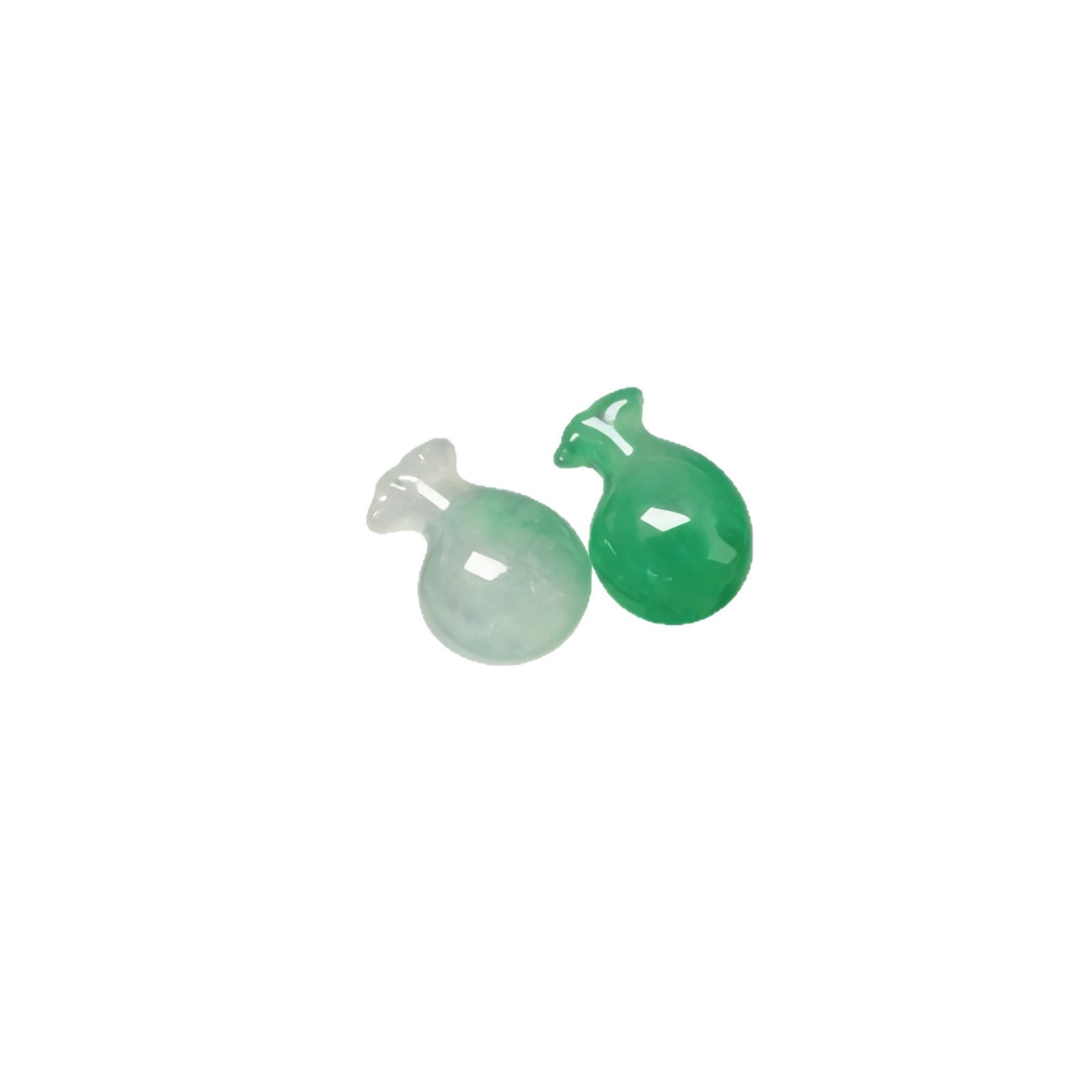Natural African jade money bags, handcrafted diy jewelry, accessories, auxiliary materials processing, bracelet accessories manufacturer wholesale Item Picture