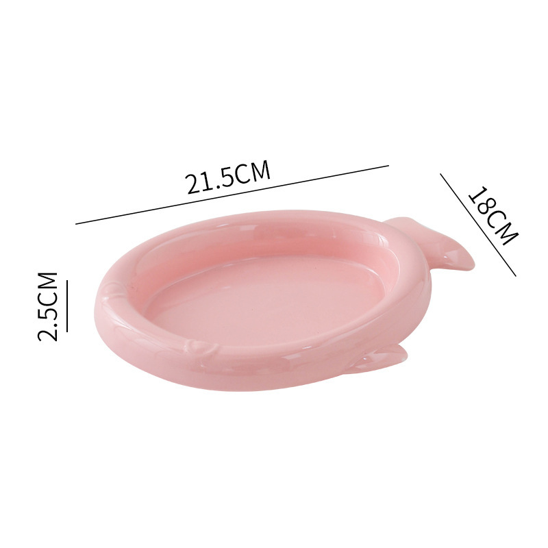 Cat bowl, ceramic pet bowl, cat food bowl, high appearance level, rice bowl, anti-tipping cat water bowl, large-mouthed dog bowl, food bowl Item Picture
