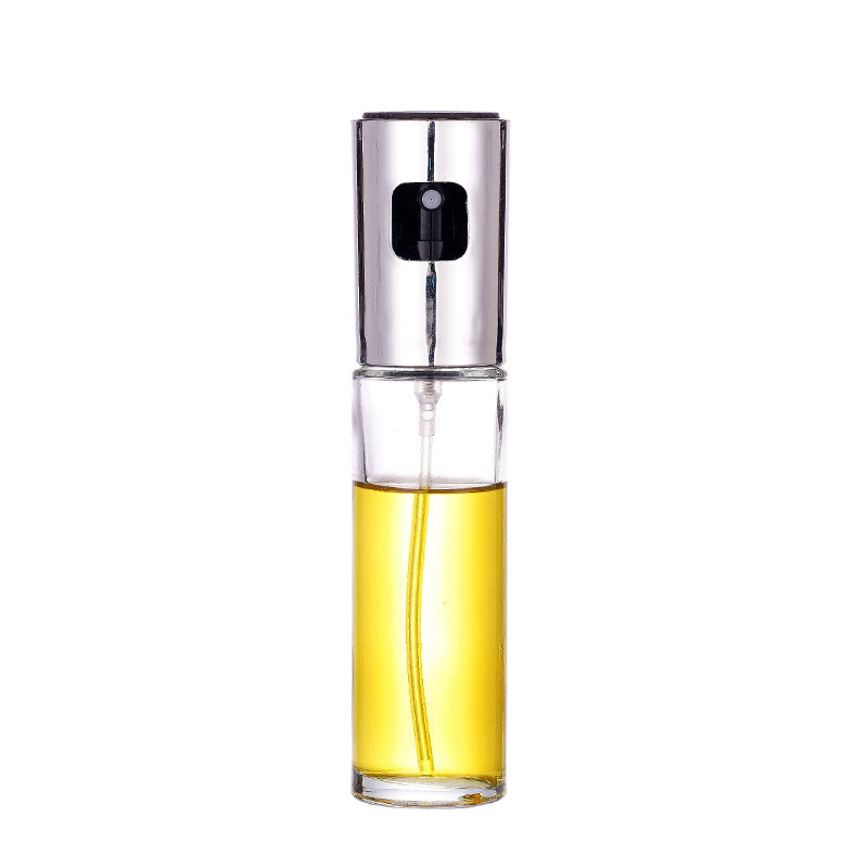 Lightweight 100ml oil sprayer, glass oil sprayer, oil bottle, kitchen household barbecue oil sprayer, spray oil control without oil sticking Item Picture
