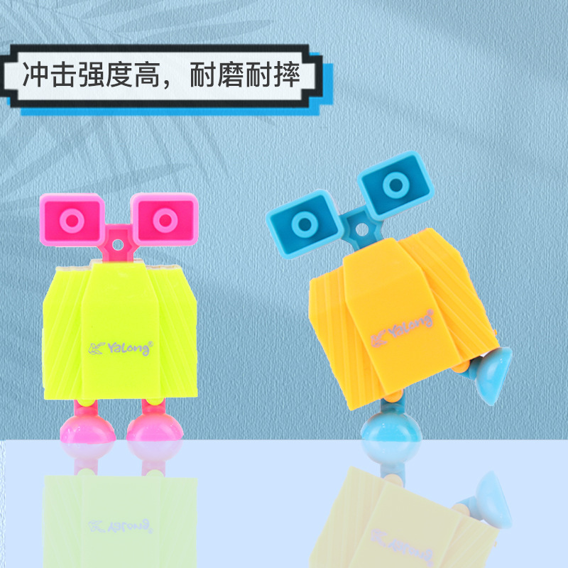 Cross-border manufacturer customized cartoon student learning pencil sharpener robot series shaped pen sharpener creative wholesale Specification image