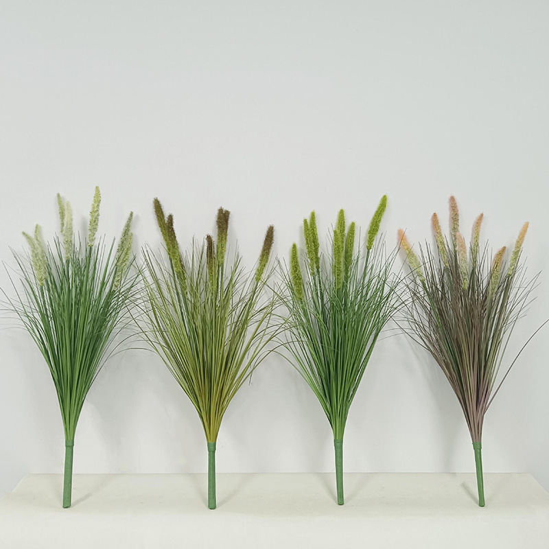 仿真草仿真植物家居软装森林装饰造景注塑假绿植露营摆件仿真芦苇