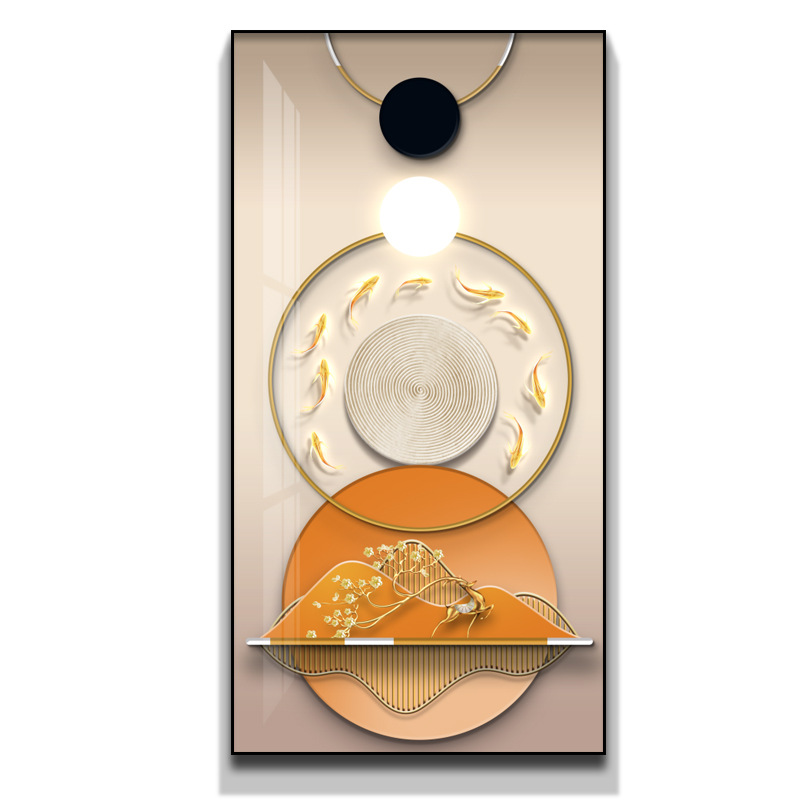 装饰画/装饰画客厅/客厅画欧式/卷轴/装饰画带框白底实物图