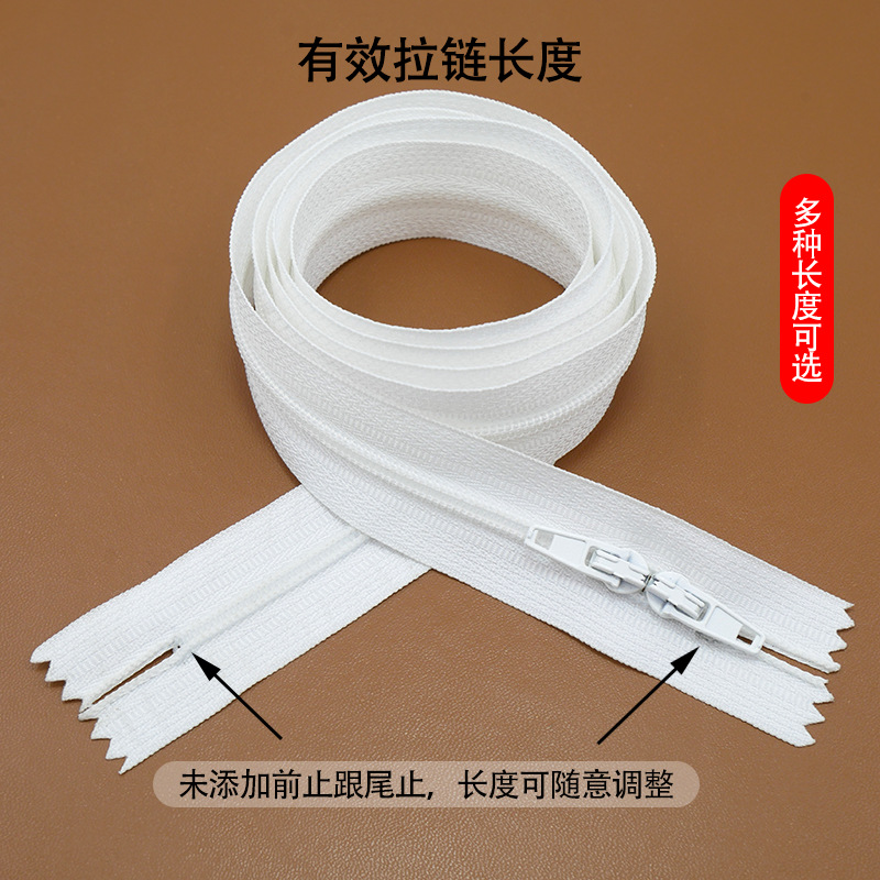 High-end zipper quilt covers, quilt covers, quilts, mattresses and pillows in stock, No. 3 closed tail zipper details Picture