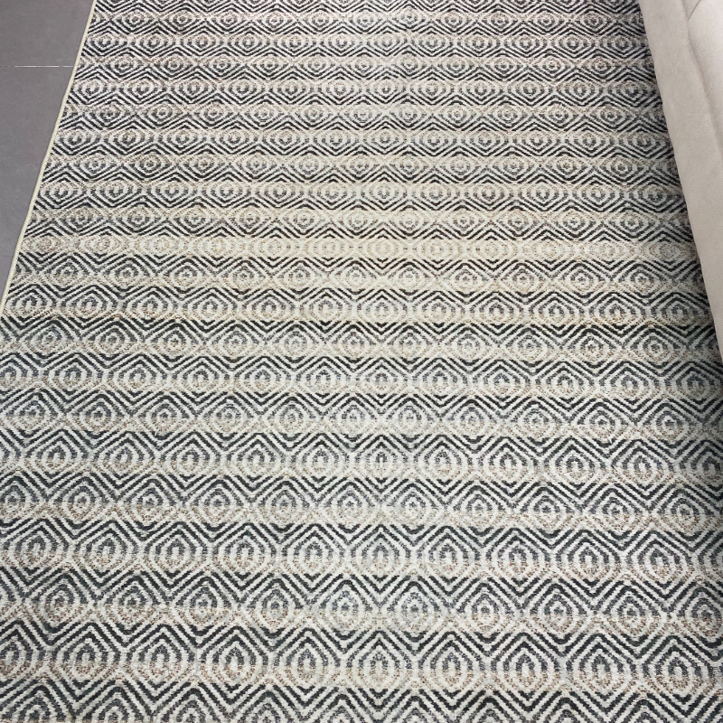 现代法式地毯客厅极简卧室高级棋盘格公寓 details Picture