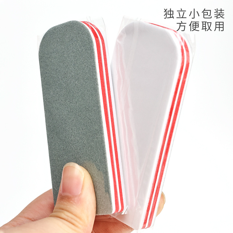 文玩工具绿白抛光块指甲锉美甲抛光条银饰佛珠用品专用抛光版修甲产品图