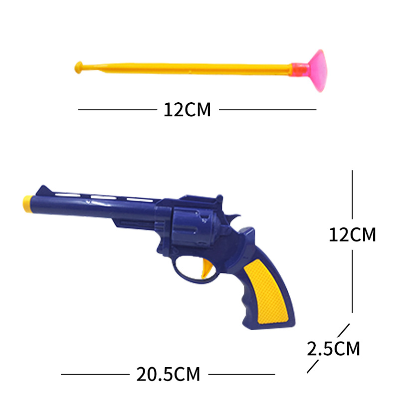 Left-wheel soft bullet gun shooting game, children's military 2 guns, parent-child interactive soft bullet gun educational toys wholesale Item Picture