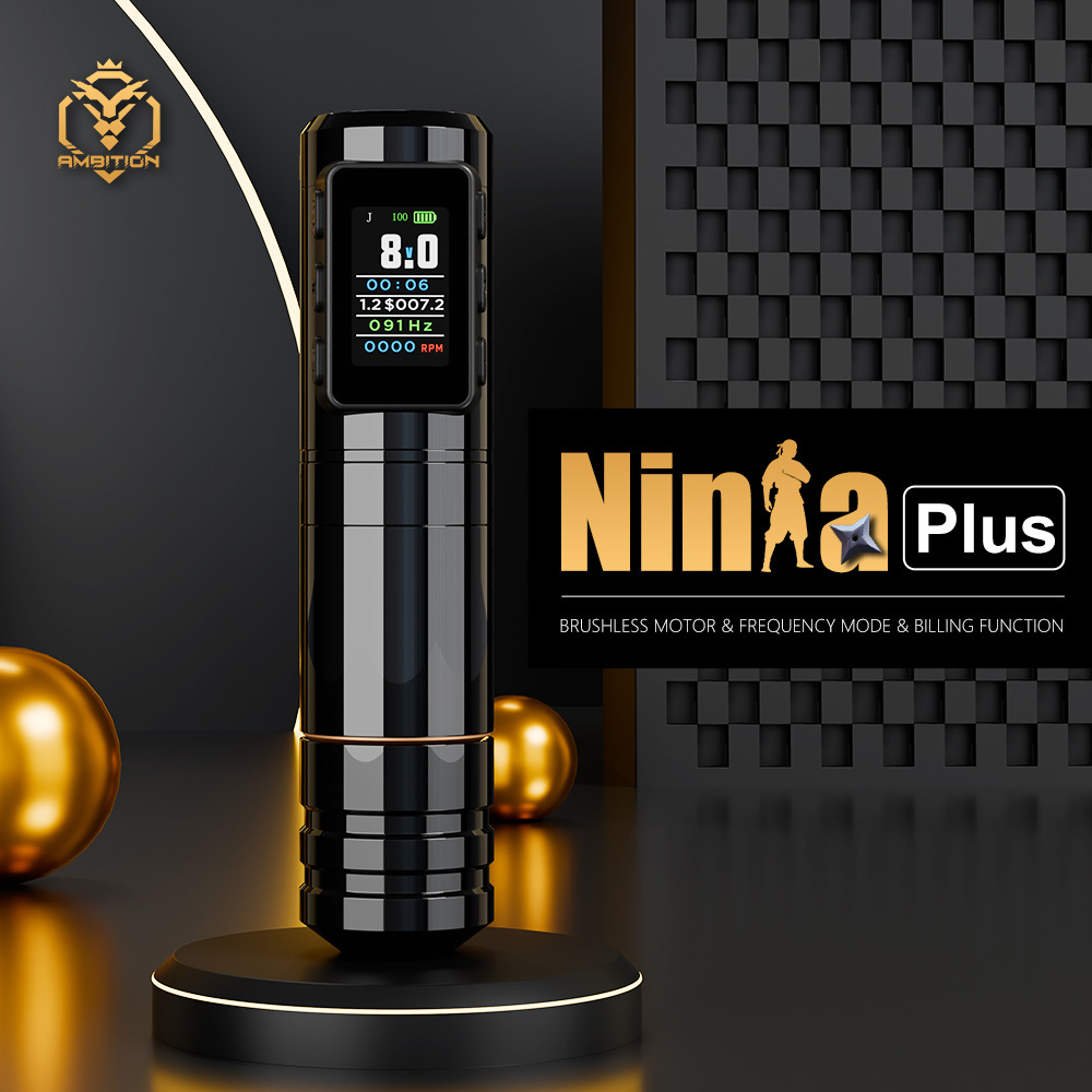 shanilak, a brushless curved rod billing tattoo pen, wireless tattoo device, and needling mode tattoo machine