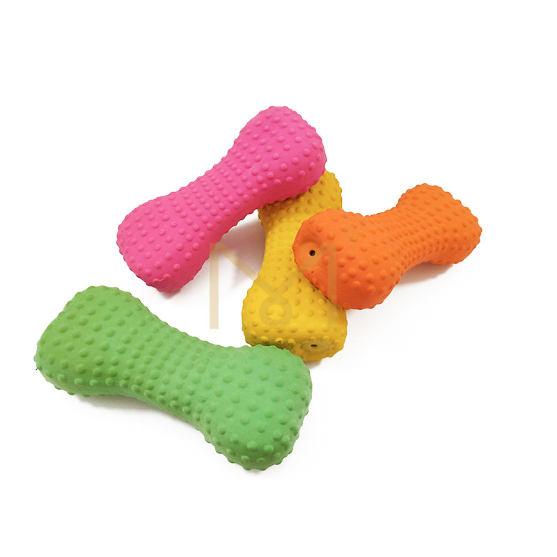 Hunan pet toy manufacturers train dogs. Dogs chew latex, grind their teeth and tear bones. Fruit-colored toys