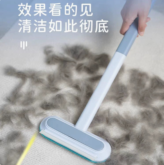 Cross-border window screen cleaning brush, a multi-functional household window cleaning wonder, no disassembly cleaning, double-sided glass scraper, window screen brush Specification image