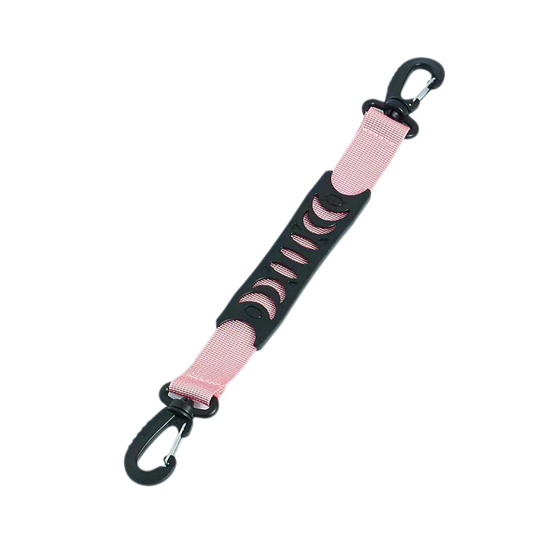 【BERTON OUTDOOOR】户外滑雪鞋运动鞋手提承重挂扣便携轮滑鞋提鞋装备挂件轻便白底实物图