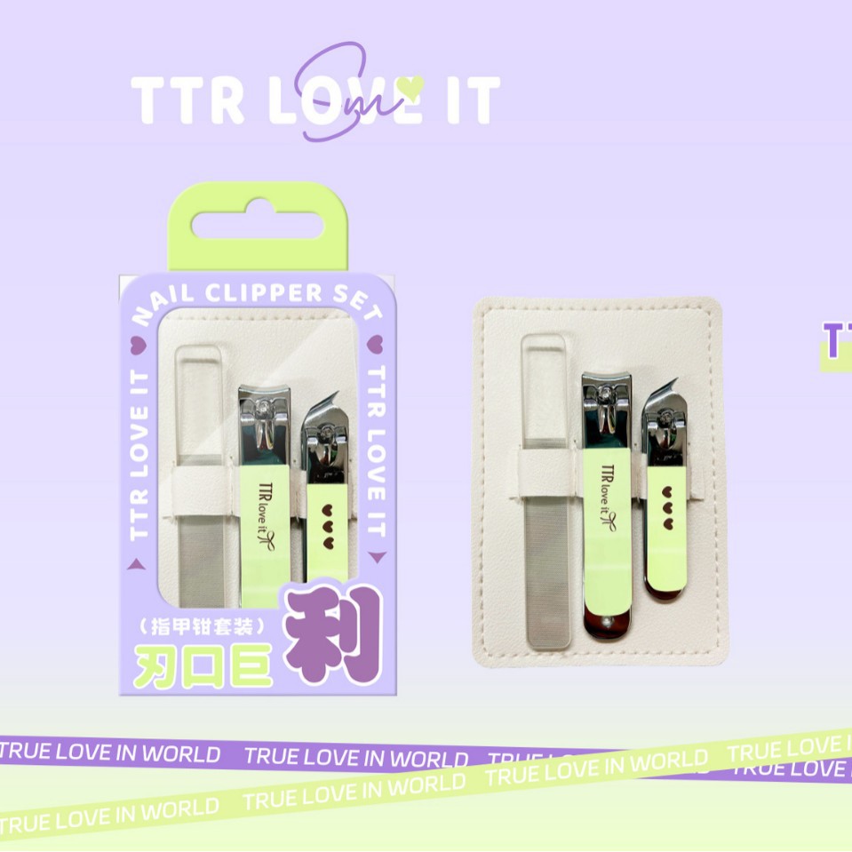 In-stock home hand-held box-type anti-splash nail clippers set for nail trimming, exfoliation and nail art event gift set details Picture