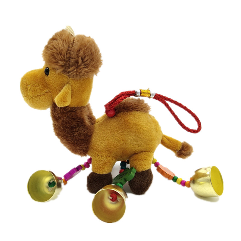 Dunhuang camel keychain, handcrafted velvet bag chain, camel pendant, decorative item, children's travel souvenir small gift Item Picture