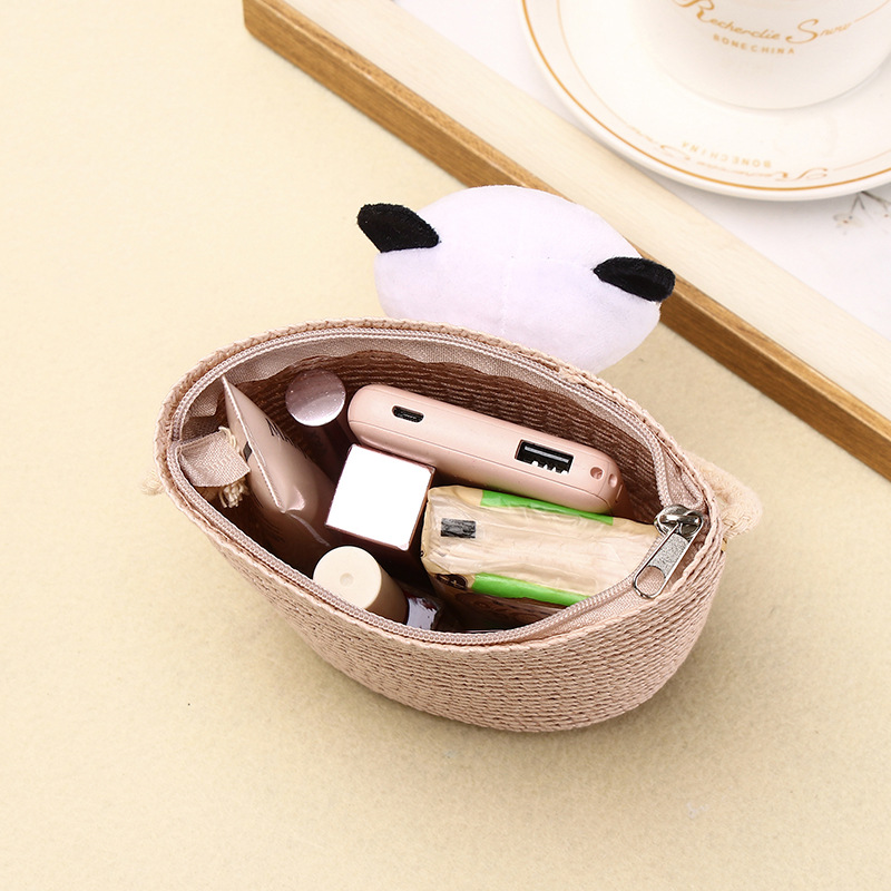 Verano 2025 bolsas populares para niñas humpty dumpty panda bolsa de hierba crossbody para niñas al por mayor details Picture