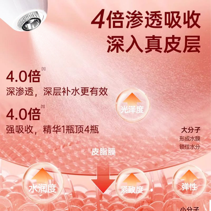 shanilak handheld oxygen injection device, nano sprayer, facial hydration and humidifier, facial water oxygen meter, high-pressure water light beauty device