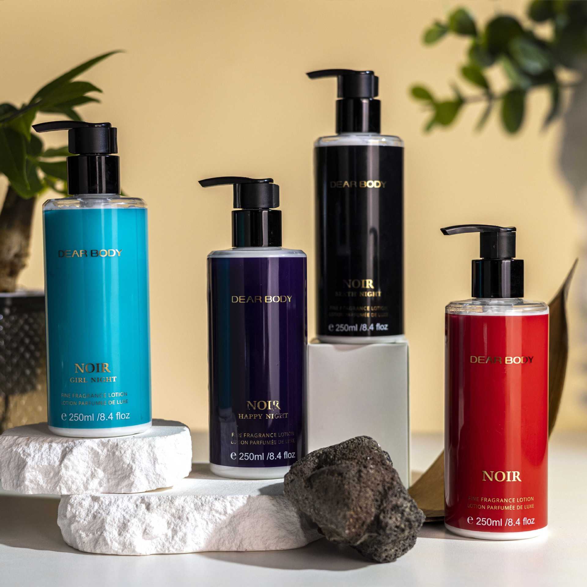 DEARBODY外贸热卖畅销男士持久留香250ml润肤乳批发