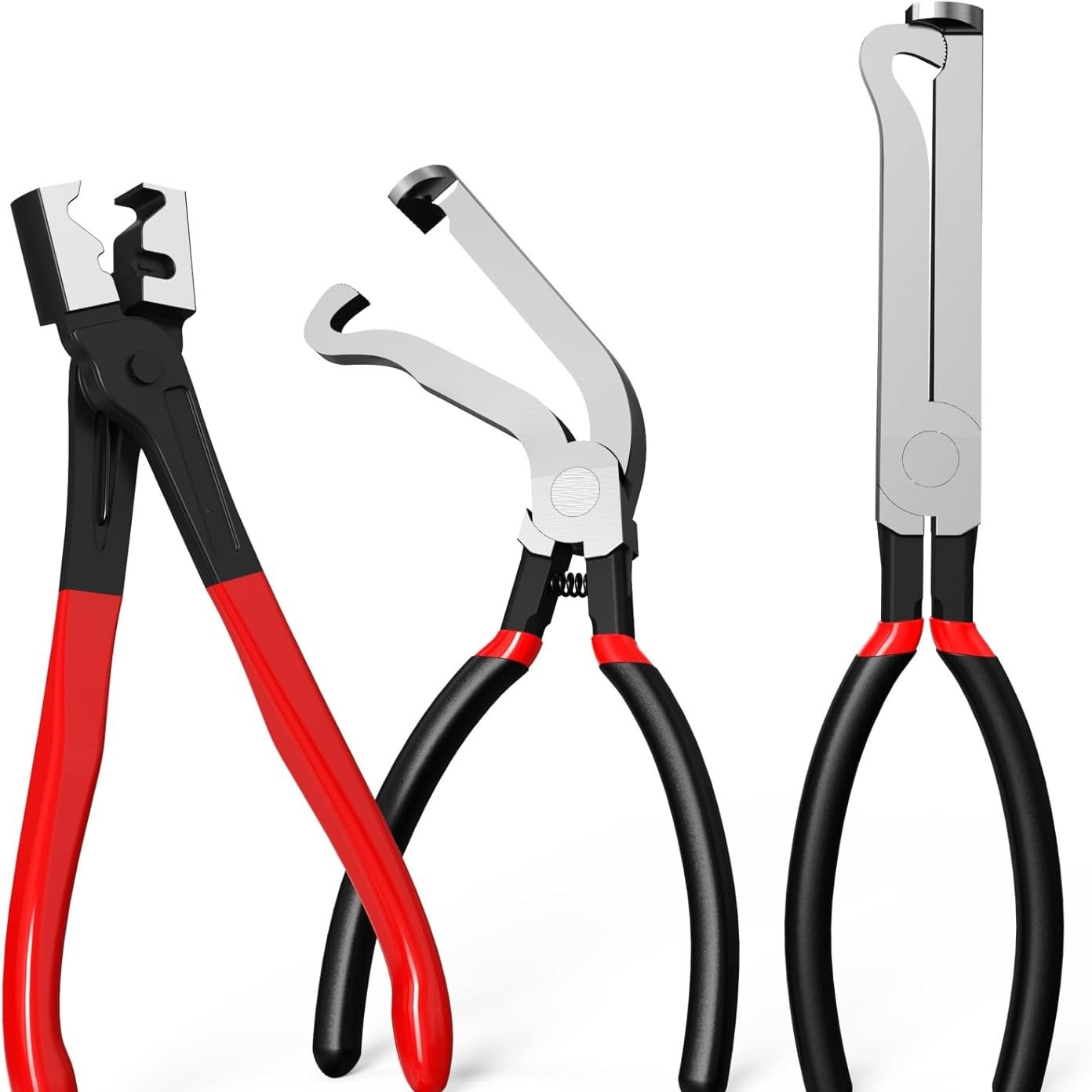 Foreign trade tube bundle pliers set, straightening type throat type automotive water pipe clamp pliers, oil pipe clamps, snap pliers tools details Picture