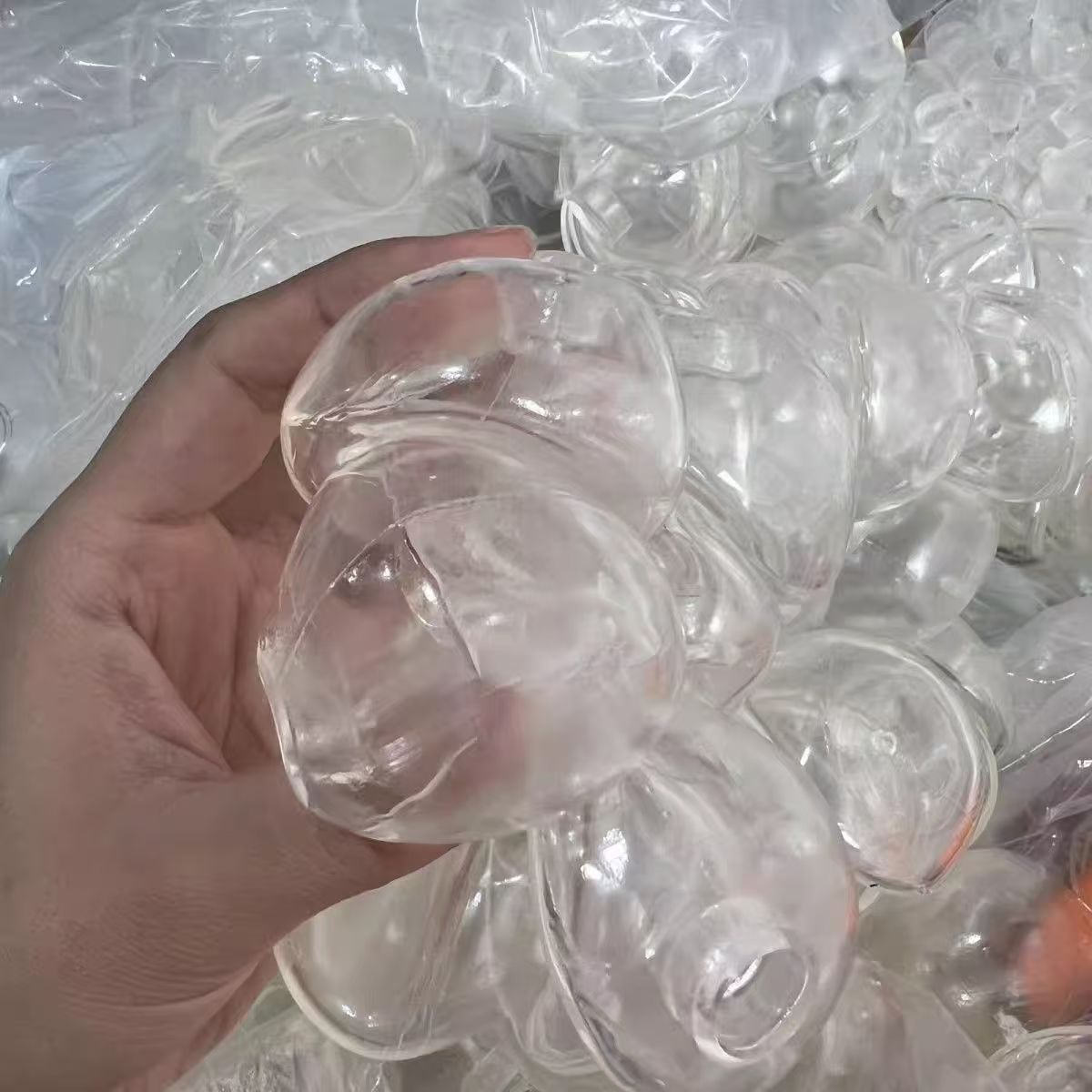 tpr empty skin water ball pressure relief handcrafted ball, empty skin DIY toy, empty skin unbreakable, noisy ball filling accessories Specification image