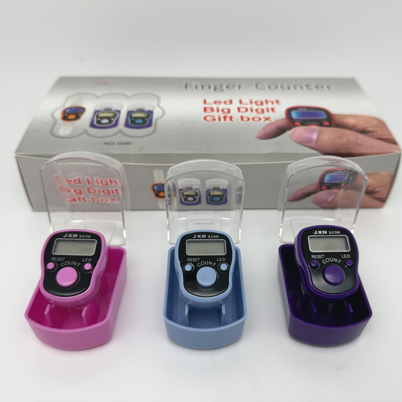 Direct sales and wholesale of small and mini finger counters with LED luminous and illuminated electronic counters from the manufacturer Specification image