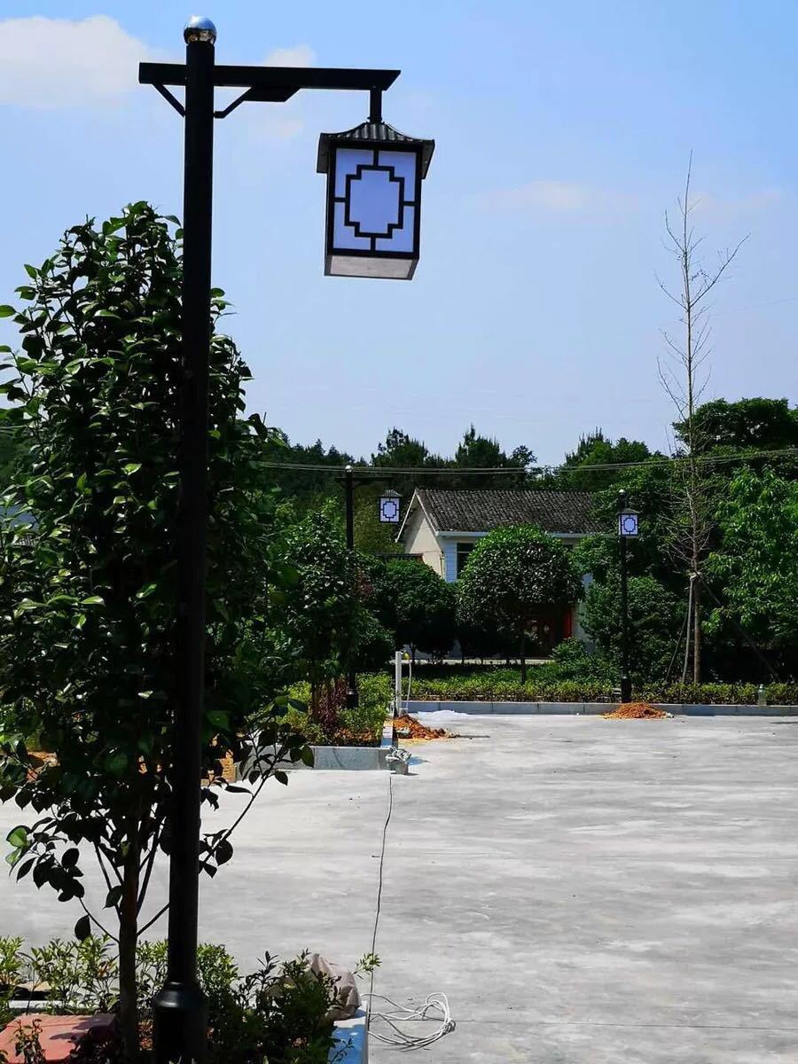 灯笼/植绒布龙凤灯笼/跨境八角笼/竹编灯笼/婚礼布置细节图