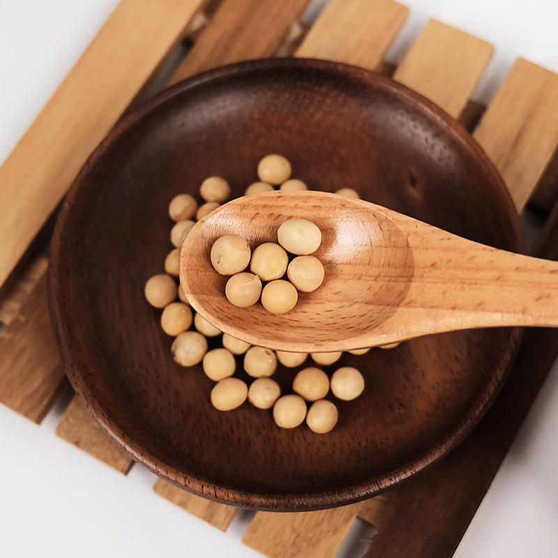 Children's beech wood spoons, animal spoons, creative wooden cartoon spoons, processable wooden spoons, logo engraving, wholesale Specification image