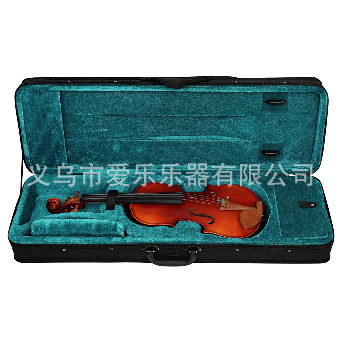 Portable, lightweight and wear-resistant Oxford cloth violin case, anti-drop violin case, double-shoulder violin case Specification image