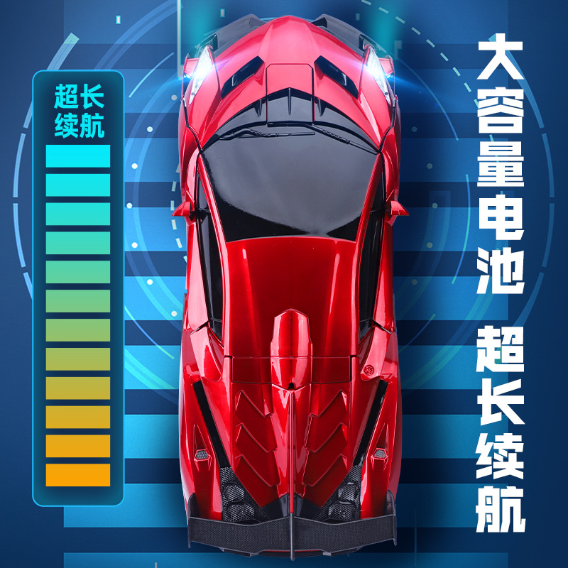 Transformable remote control car, Children's Day gift, toy, boy, four-wheel drive racing car, King Kong gesture sensing remote control car Application Scenario