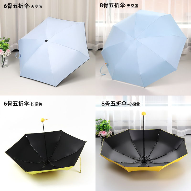 晴雨伞实物图