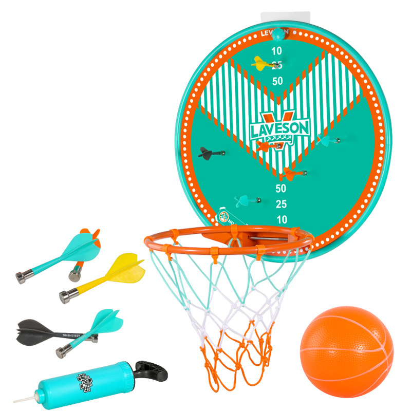 Wholesale of hole-free dart disc sets, basketball shooting machines, children's training and fitness basketball stands, household basketball baskets and toys Item Picture