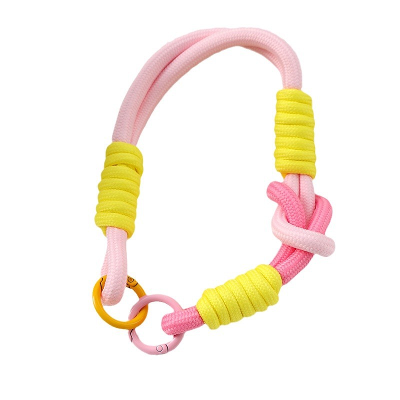 Woven fresh and light hanging rope, plush toy, keychain rope, universal bag for women, phone case, pendant, decorative accessory Item Picture