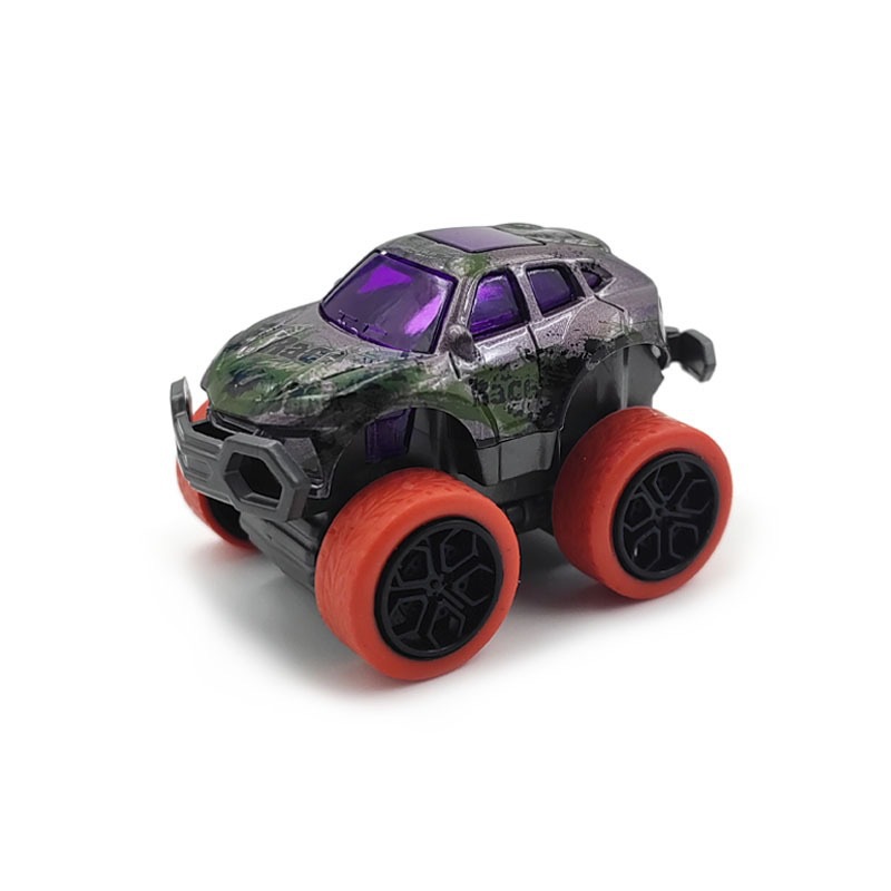 Cross-border alloy car, rebound sports car, off-road vehicle, children's educational toy car, inertial racing car, durable mini model Application Scenario
