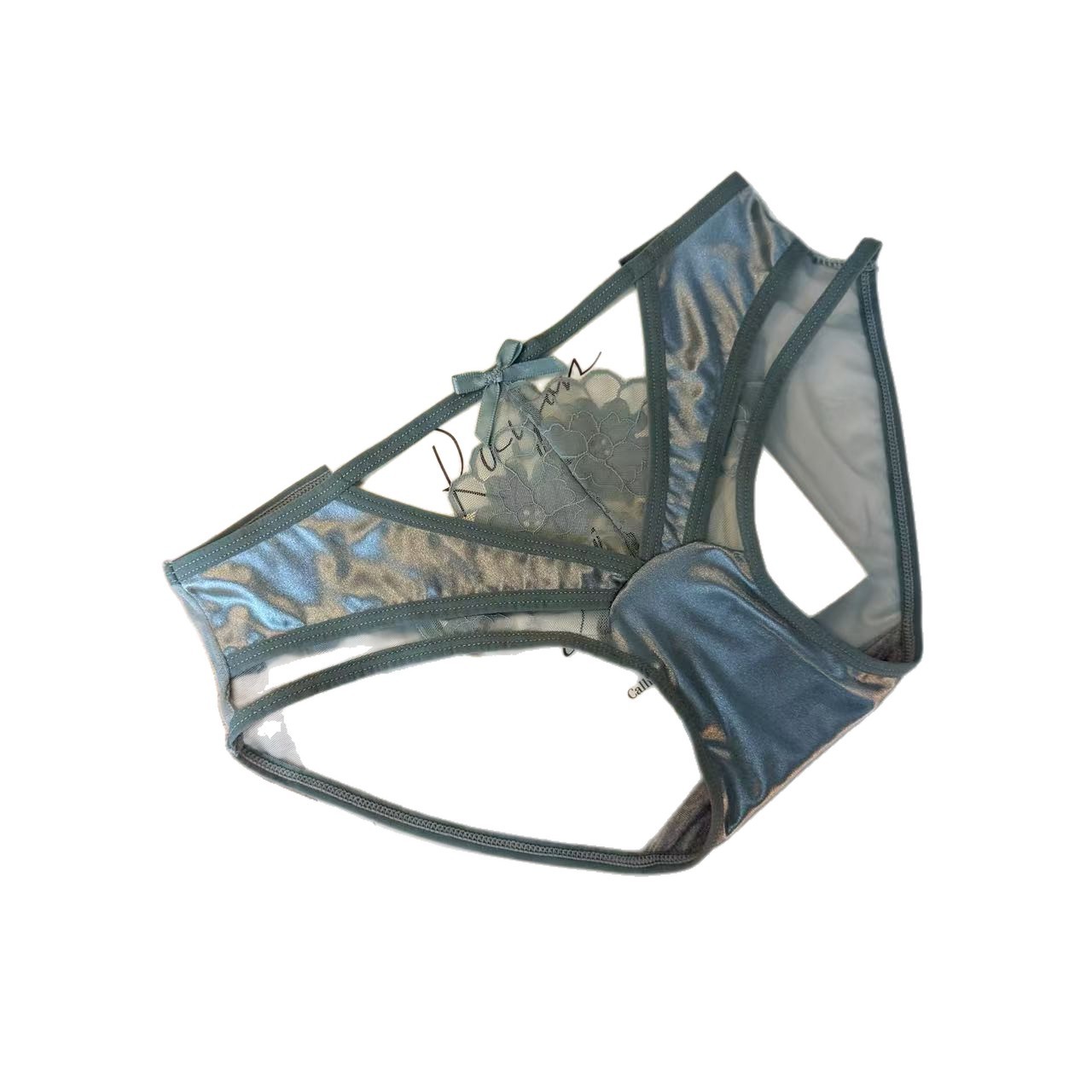 Best-selling French women's underwear with thin straps, seamless mesh fabric, satin stretch, breathable and comfortable. 17657# Item Picture