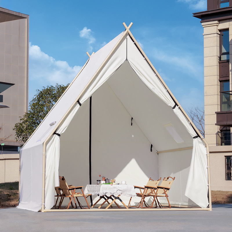 户外帐篷露营三角星空餐厅餐饮烧烤火锅民宿防雨天台防风景区野外