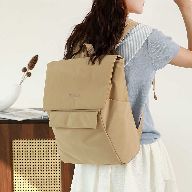 Backpack for men and women, lightweight, large-capacity, versatile, casual, commuting, travel backpack, computer schoolbag details Picture