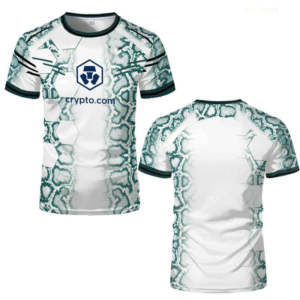 2025年夏季速干漫画男士衬衫UFC拳击比赛衬衫运动休闲透气网眼t恤