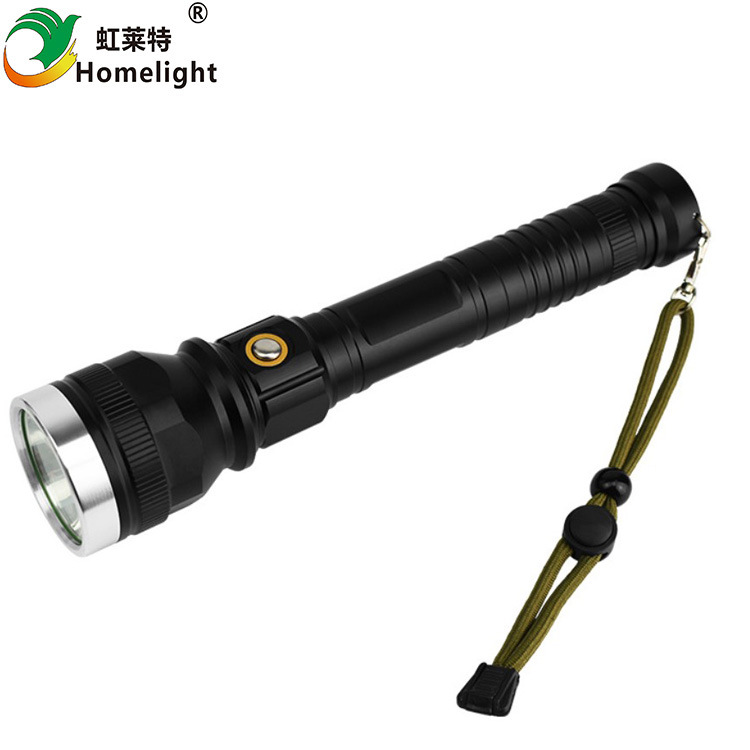 New T6 Strong 26650 high-power fixed-focus long-range aluminum alloy flashlight LED outdoor searchlight and cave exploration lamp Application Scenario