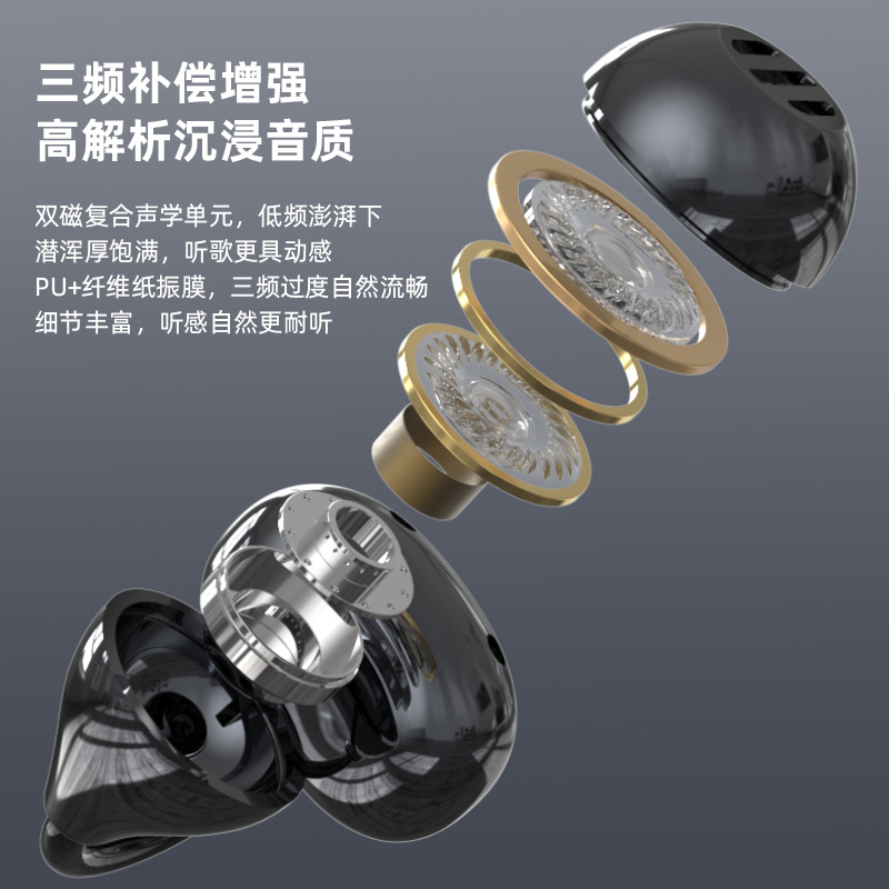 سماعات الأذن اللاسلكية القصيرة ذات الصوت العالي جدا من طراز البلوتوث في الحركة عبر الحدود Specification image