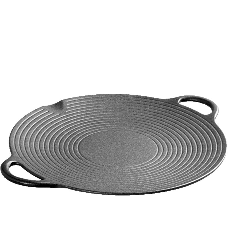 فعائلة ألِس تملك صحن شواء ذو آذان مزدوجة من حديد المسك المقوّى Item Picture