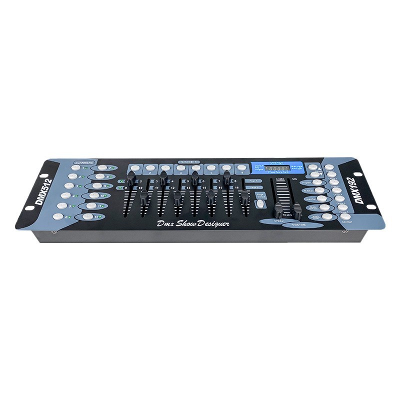 Cross-border stage lighting DMX192 control console dmx512 controller, large-scale wedding event Pax lighting beam, dance table lamp, dimming console, comprehensive control essential, factory direct sales Item Picture