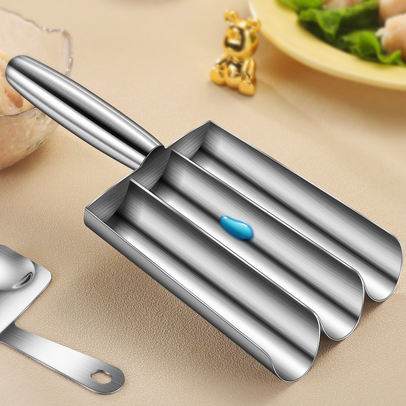304 stainless steel meatball maker, a household tool for making fish balls, shrimp paste molds, rice balls and meat fillings, a perfect scooping tool details Picture