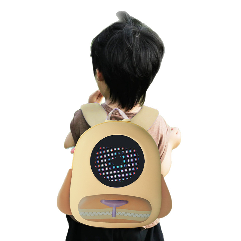 书包/牛津书包/学生书包/书包跨境/六年级女生书包可爱白底实物图