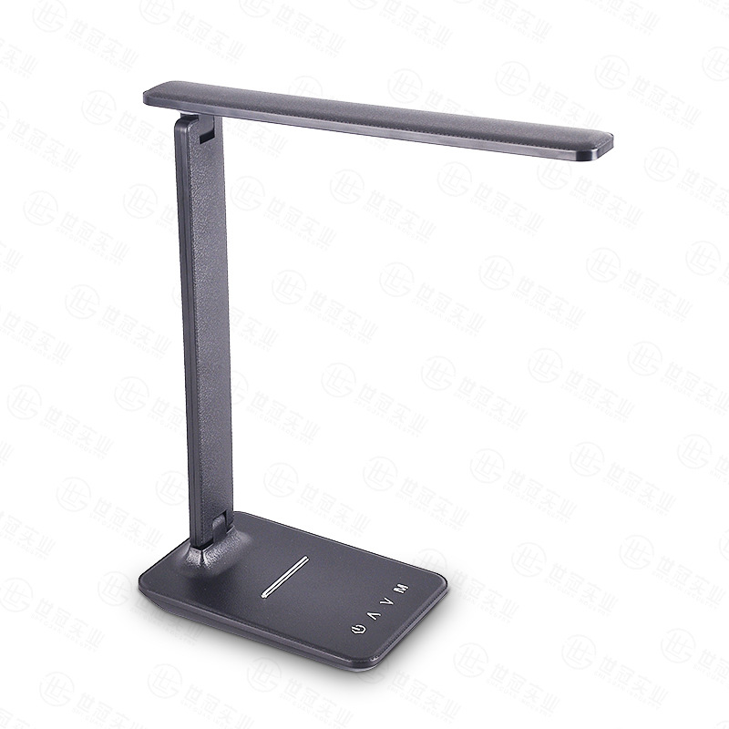 Cross-border exclusive eye-protecting folding desk lamp, touch dimming and color adjustment, student dormitory, study, children's bedroom bedside lamp Item Picture