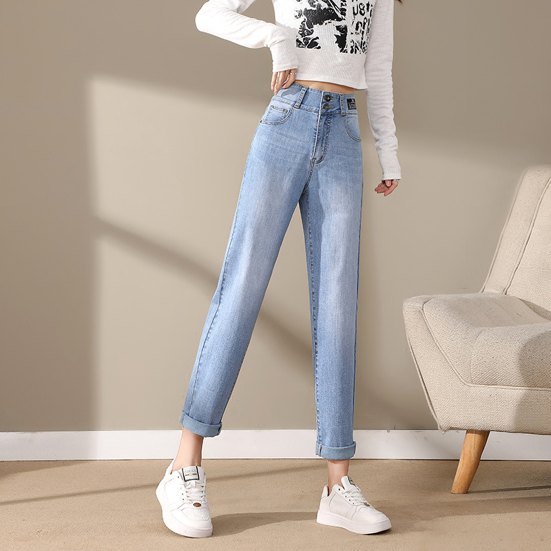 女式牛仔裤实物图