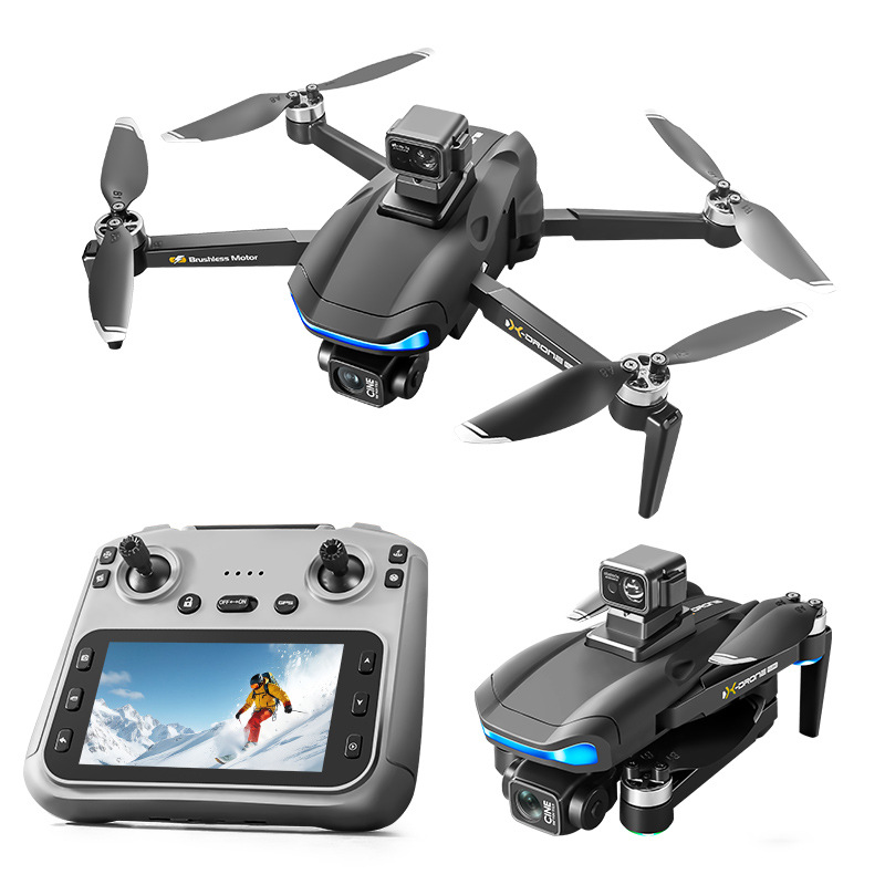 Tres ejes PTZ drone GPS pequeño avión profesional hd fotografía aérea niños rc avión juguetes niño Item Picture
