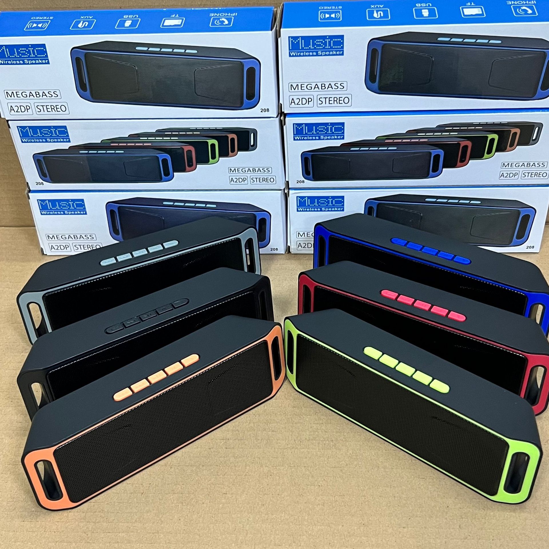 Cross-border mini speaker, Bluetooth subwoofer, card-inserting small speaker, portable home desktop player, stereo Specification image
