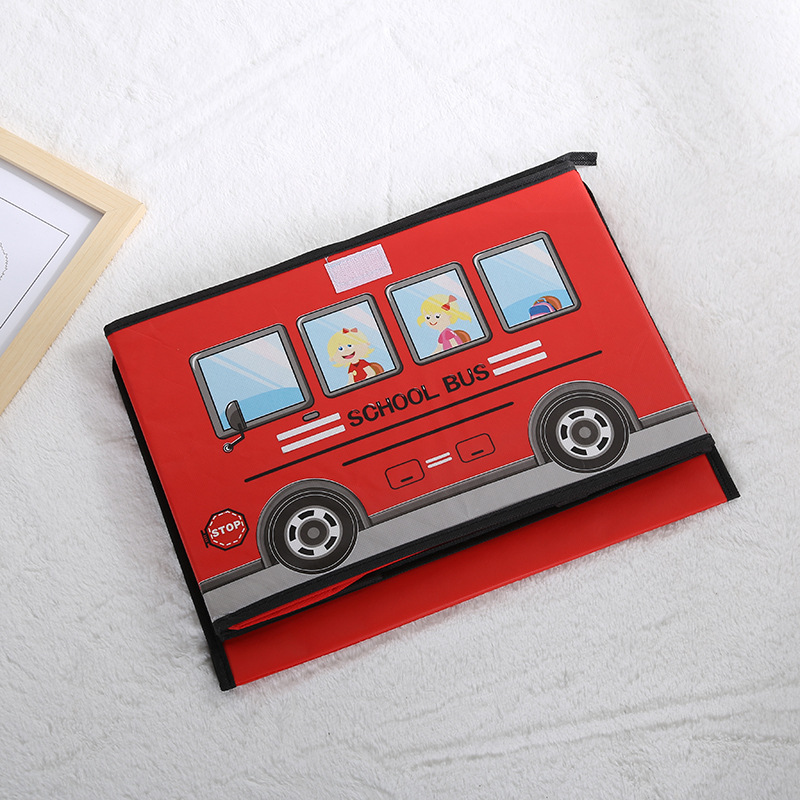 Wholesale of multi-functional children's storage boxes, toy storage boxes, clothing organization boxes, and waterproof storage boxes with car patterns Application Scenario