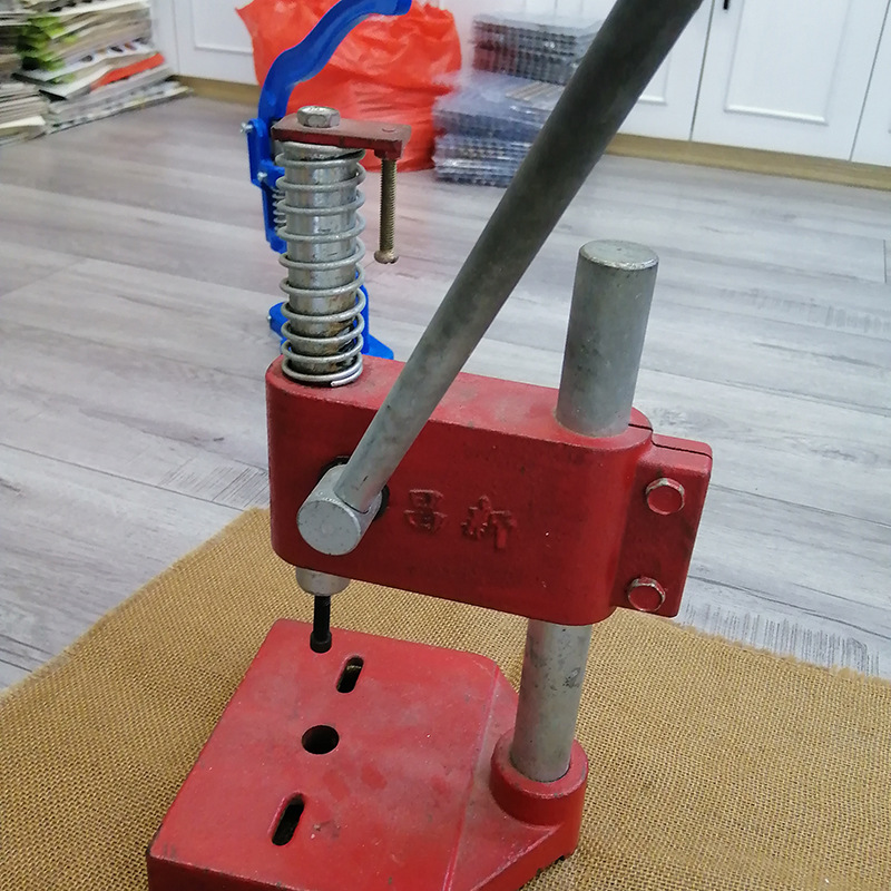 批发手压机 手压式打扣机 喷绘布鸡眼扣四合扣子铆钉气眼安装工具产品图