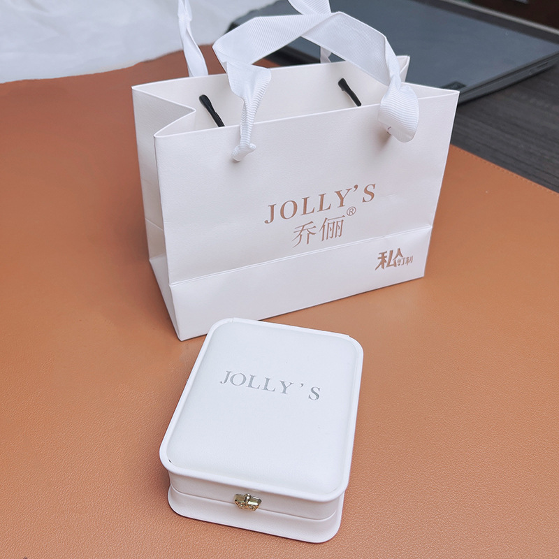 JOLLY'S首饰盒耳环耳钉耳饰品项链戒指盒吊坠收纳盒珠宝包装礼盒