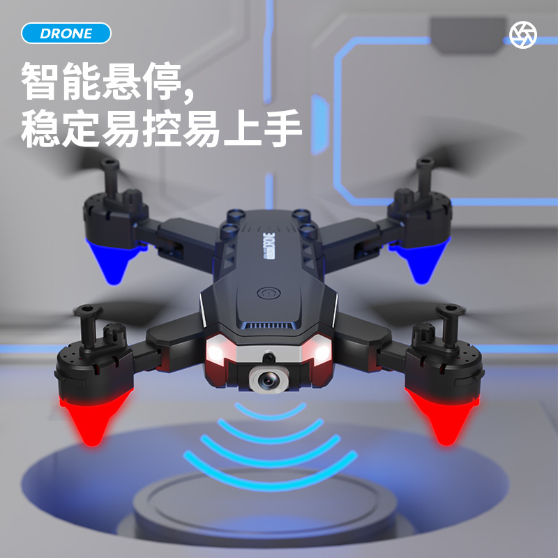 J1 Drone Cross-border new Product Light obstacle Avoidance dual-lens real-time aerial photography aircraft light flow positioning remote control toy details Picture