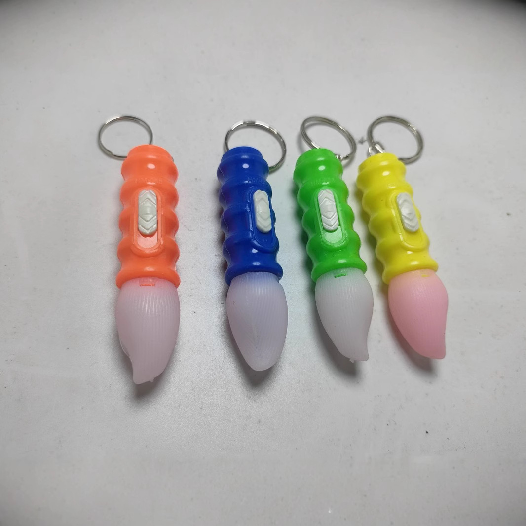 New children's plastic toys, flashlights, mini keychains, gifts, night lights, street stall supply, factory direct sales details Picture