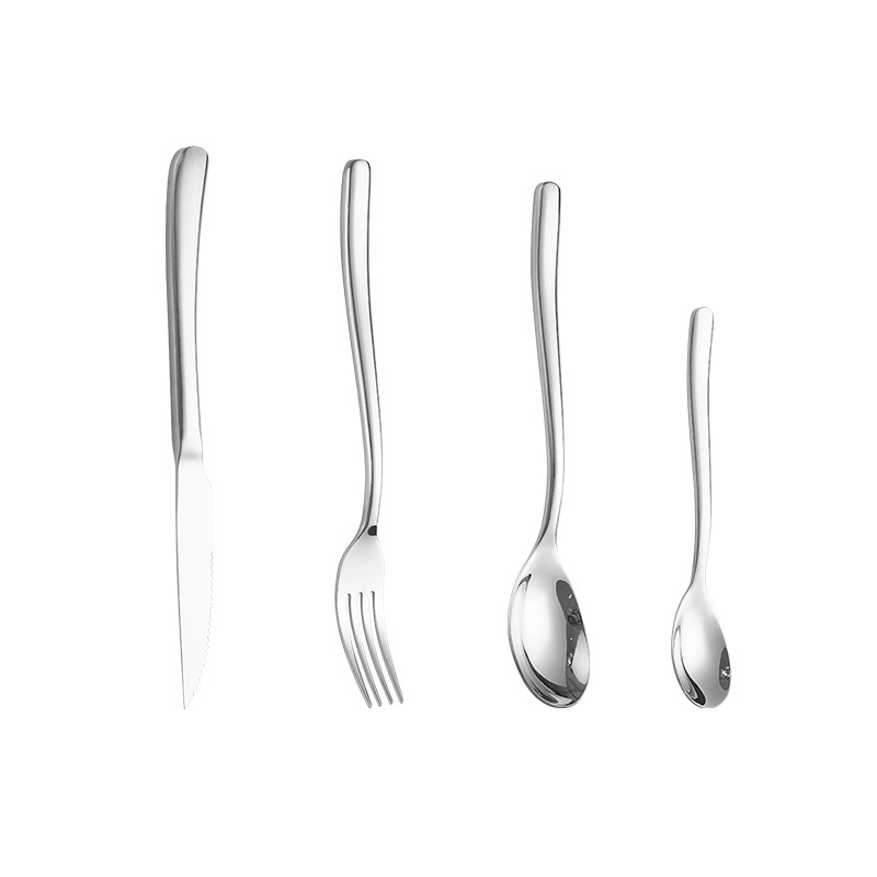 生日刀叉/刀叉/刀叉勺/蛋糕餐具/蛋糕刀叉白底实物图